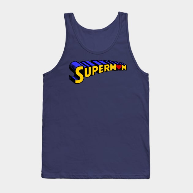 Super Mom Tank Top by gtee